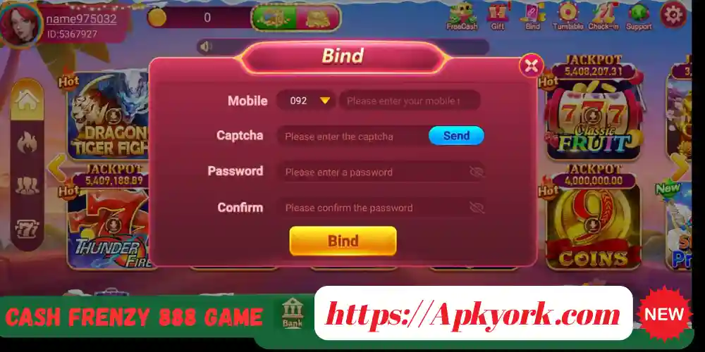 Cash Frenzy 888 Game